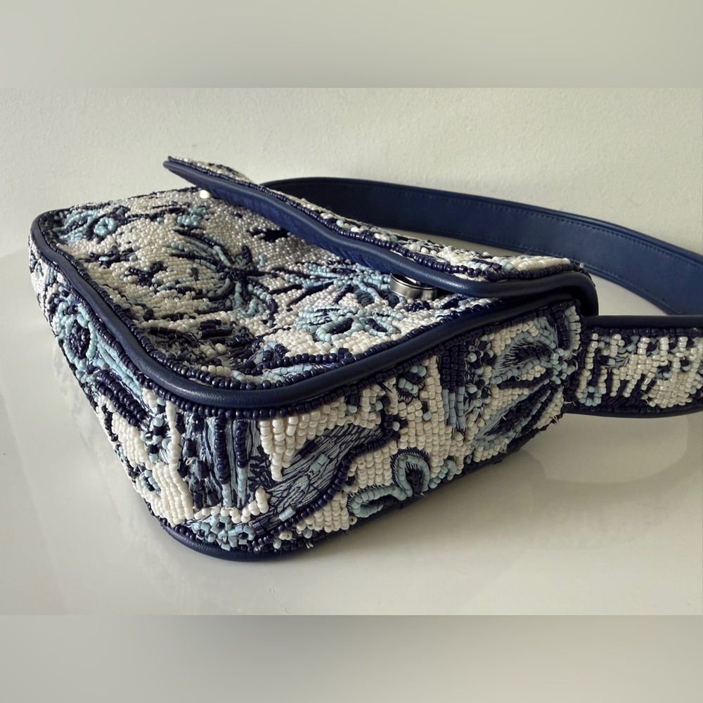 STAUD Tommy Beaded Bag Toile De Pup - Picture 6 of 11
